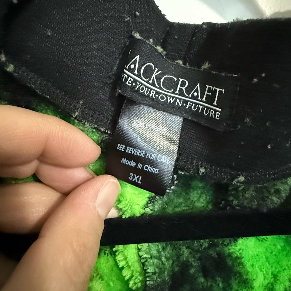 Blackcraft Cult Green and Black Joggers - Picture 3 of 4